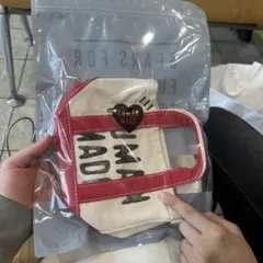 HUMAN MADE CANVAS TOTE SMALL アイボリー/レッド - メルカリ
