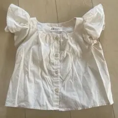 H&M フリル袖 トップス 92サイズ