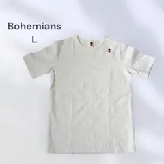bohemians ボヘミアンズ　白Tシャツ　カットソー　シンプル　ワンポイントのサムネイル