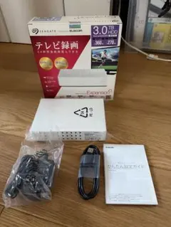 【ほぼ未使用】SEAGATE 外付けHDD SGD-NZ030UWH 3TB