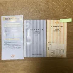 【即日発送】JR東海　株主優待券 3枚　有効期限2026年6月30日