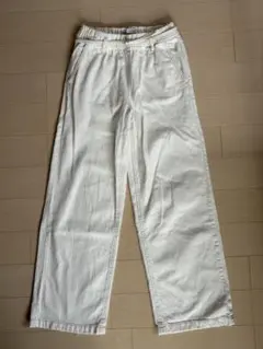 ZARA ザラ ホワイトデニム パンツ 12-14 164cm 160