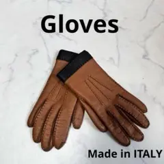Gloves Fratelli FORINO 編み込みレザー手袋 ダークブラウン セール最終日とイタリア製のレザーグローブ。 | SECOURSのブログ