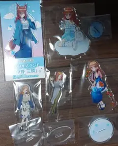 五等分の花嫁　中野三玖　アクリルスタンド5種類セット