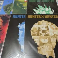 ハンターハンター　F賞　H賞　クリアポスター　一番くじ　クラピカ　ゴン　ネテロ
