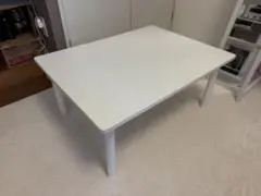 NITORI ホワイト ローテーブル　80x60x 36cm