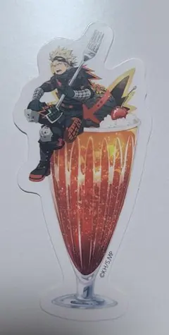 ヒロアカ オープンスクール カフェ ステッカー 爆豪勝己