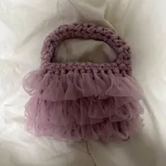 ハンドメイド ハンドバッグ フェアリア オールドローズ ワンハンドルバッグ