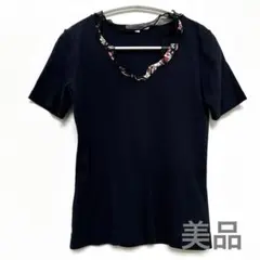 美品★LAURA ASHLEY フリル半袖Tシャツ サイズ10