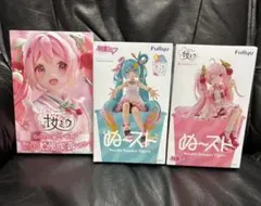 初音ミク ぬーどるストッパー 和風喫茶 フィギュア セット
