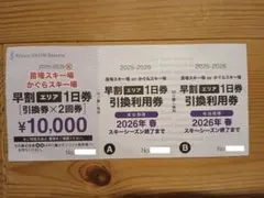 2026年最新】かぐらリフト券の人気アイテム - メルカリ