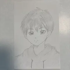 手描きイラスト オリジナル 鉛筆画
