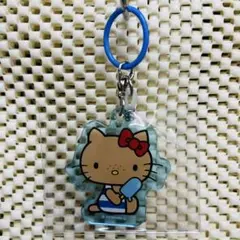 めじるしアクセサリー　サンリオ　めじるしチャーム　日焼けキティ　ハローキティ