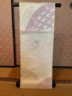 夏袋帯　正絹 aquankyoya_i409