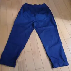 【新品】earth music&ecology テーパードパンツ ネイビー M