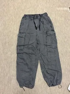 GU カーゴパンツ ブラック Sサイズ