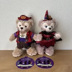 ダッフィー　シェリーメイ　ぬいぐるみバッジ