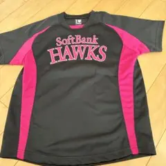SoftBank Hawks ユニフォーム 黒/ピンク　Tシャツ