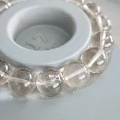 黒*)様 天然石 スモーキー クォーツ ブレスレット 117z 13mm ブラジ 
