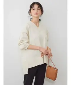 アメリカンホリック　エコカルットVネックプルオーバー