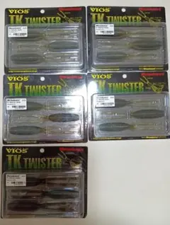 Megabass TK TWISTER 5個セットのサムネイル