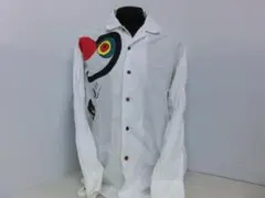 M156★FUN KANSAIMAN JEANS★Mサイズ★シャツ★白★のサムネイル