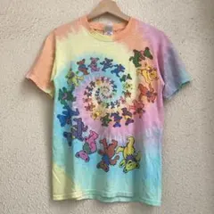 go slow caravan かき氷 くま両面プリント タイダイ柄 Tシャツ - メルカリ