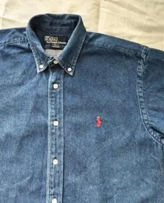 ★メンズ・レディースPolo by Ralph Lauren デニムシャツ・M★