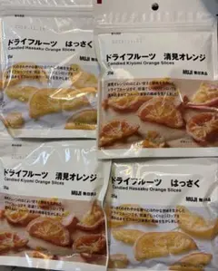 無印良品　ドライフルーツ　清見オレンジ　はっさく　2種4点のサムネイル