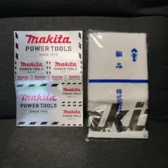 Makita マキタ ステッカー シール　タオル