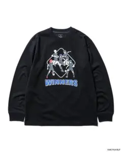 黒L 完売品　FCRB BLUE LOCK WINNERS L/Sのサムネイル