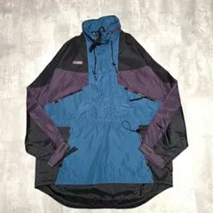 好配色 90s Columbia ナイロンアノラック ビッグサイズ サイズ3XL