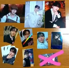 スキズ　Stray Kids　チャンビン　トレカ12枚+ラントレ3枚セット