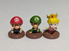 チョコエッグ　スーパーマリオ　ベビィマリオ　ベビィルイージ　ベビィピーチ　ベビー