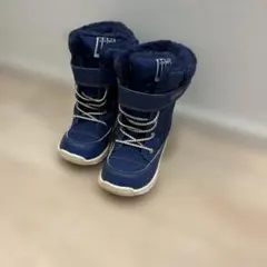 1/4まで★IFME 子ども用ネイビー防水ブーツ