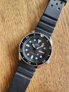 【今週値下げ中】セイコー ダイバーズ ブラックボーイ SKX007（純正ベルト） SEIKO】セイコー『ブラックボーイ ダイバーズ』SKX007KC 7S26-0020 67