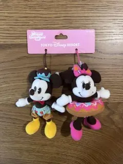 【新品】ディズニーリゾート　ディズニースウィートラブ　ぬいぐるみストラップ