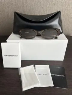極美品 GENTLE MONSTER DEAR ブラウン系レンズ 箱 ケース付 - メルカリ