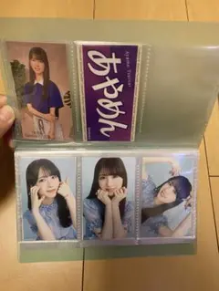 筒井あやめ チートデイ ミニ生写真 コンプ　個別ステッカー