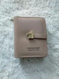FOREVER BEST 二つ折り財布 ピンク