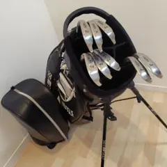 お買い得 本間 ビジール アイアンセット + SEV GOLF キャディバッグ