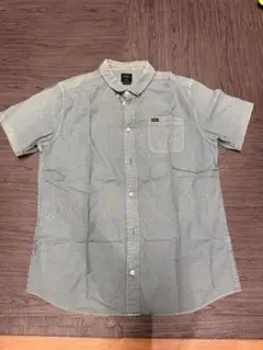 RVCA グレー 半袖シャツ