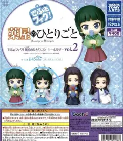 でふぉフィグ！ 薬屋のひとりごと キーホルダー vol.2 猫猫 セット