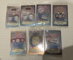 ちいかわ　ウエハース　ラッキーカードコレクション　うさぎ　ハチワレ　モモンガ