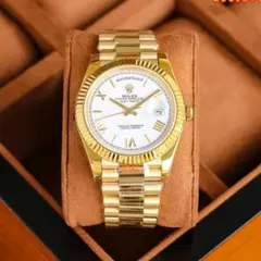 ROLEX Day-Date 自動巻き時計 ゴールド
