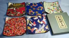 新品未使用　和紙銘々皿5枚セット