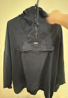 QUALITY CLOTHES ネイビー フード付きジャケット