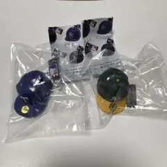 59FIFTY MLB ミニチュアキャップ　アスレチックス、レンジャーズ