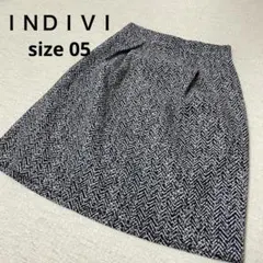 【ＩＮＤＩＶＩ】　膝丈スカート