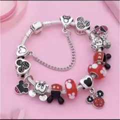 ミッキーチャームブレスレット